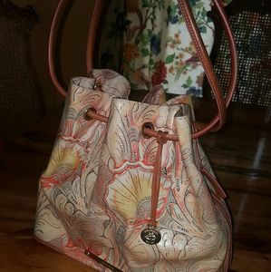 Brahmin bag with drawstring